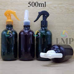Chai PET 38g vòi xịt kiếng 500ml