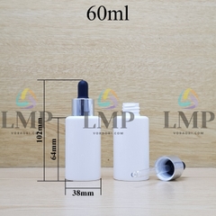 Chai PETG vai ngang nắp bóp khoen nhôm
