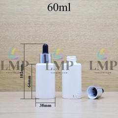 Chai PETG vai ngang nắp bóp khoen nhôm