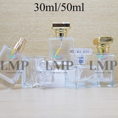 Chai nước hoa vuông cao cấp