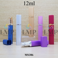 Chai nước hoa bọc nhôm thân vuông 12ml