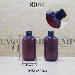 Thân chai vai tròn Ø20 80ml