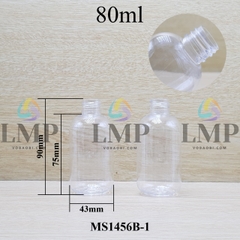 Thân chai vai tròn Ø20 80ml