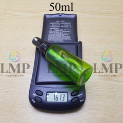 Chai vai tròn đầu nhôm giọt cao 50ml