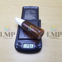 Chai vai tròn đầu xịt giọt nắp chụp mờ 50ml