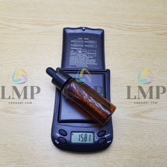Chai vai tròn nắp bóp khoen nhựa trơn 50ml
