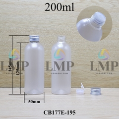 Chai 24g vai tròn nắp nhôm cuốn biên 200ml