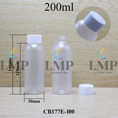 Chai 24g vai tròn nắp vặn tonner 200ml