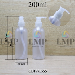Chai 24g vai tròn vòi van sọc 200ml