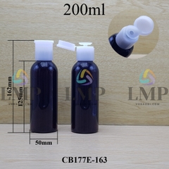 Chai 24g vai tròn nắp toner 200ml