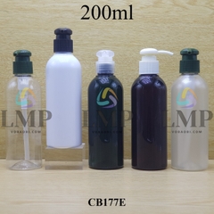 Chai 24g vai tròn vòi dài 200ml
