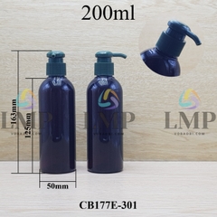 Chai 24g vai tròn vòi dài 200ml
