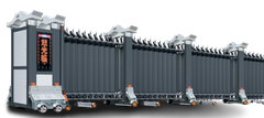 Cổng xếp điện