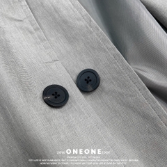 Mixe Coton Belted Trench Coat