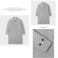 Mixe Coton Belted Trench Coat