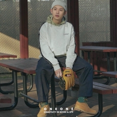 Lettering Basic Sweatshirt