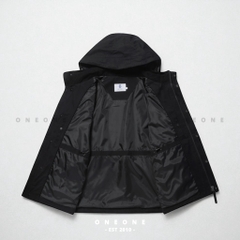 Hooded detachable field jacket S2UAW22201BKX