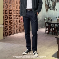 Side Banding Denim Pants