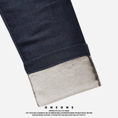 Side Banding Denim Pants