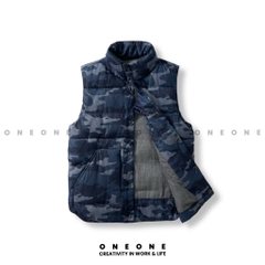 Camo Scratch Pattern Vest