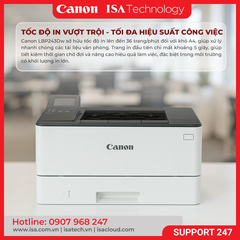 Máy in laser đen trắng Canon LBP243DW II (A4/A5/ Đảo mặt/ USB/ LAN/ WIFI)