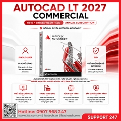 Phần mềm AutoCAD LT 2027 Commercial New Single-user ELD Annual Subscription