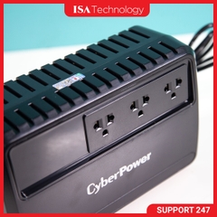Bộ lưu điện UPS CyberPower BU600E - 600VA/360W dành cho PC, thiết bị điện tử hàng chính hãng