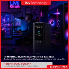Bộ lưu điện UPS CyberPower CP1600EPFCLCD 1600VA/1000W