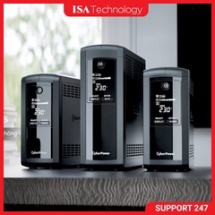 Bộ lưu điện UPS CyberPower VALUE Pro VP1000ELCD 1000VA/550W tương thích PC , NAS  DS224+ DS423+