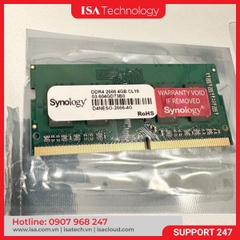 Bộ nhớ Ram Synology D4NESO-2666-4G
