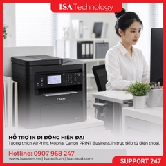 Máy in Canon MF275dw | In 2 Mặt, Scan, Copy, Fax, ADF, Wifi – Chính Hãng ISA Technology