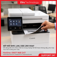 Máy in Canon MF453dw Laser đa chức năng In Scan Copy, Duplex tự động, WiFi, ADF 50 tờ, 4 trang/phút