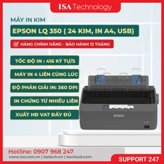 Máy in kim EPSON LQ-350 - 24 Kim - In A4 USB