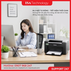 Máy in laser đen trắng Canon LBP122DW (A4/A5/ Đảo mặt/ USB/ WIFI)