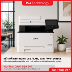 Máy in laser đa năng màu Canon MF645Cx ( A4 | A5 | USB | LAN | WIFI | In đảo mặt | Copy | Scan đảo mặt | Fax 2 mặt )