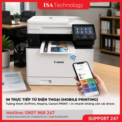 Máy in laser đa năng màu Canon MF645Cx ( A4 | A5 | USB | LAN | WIFI | In đảo mặt | Copy | Scan đảo mặt | Fax 2 mặt )