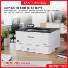 Máy In Laser trắng đen Canon LBP246DW 40ppm, In 2 mặt tự động, WiFi LAN USB, In điện thoại, 10.200 Trang hàng chính hãng