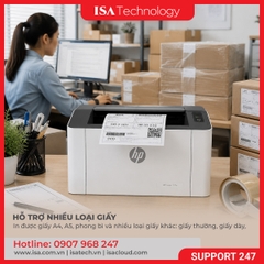 Máy in Laser đen trắng HP 107a 4ZB77A (In, A4, USB)