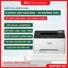 Máy in laser màu Canon LBP623CDW (A4/A5/ USB/ LAN/ WIFI)