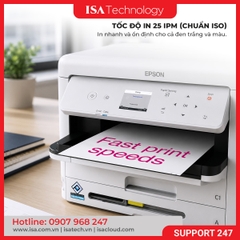 Máy in phun màu Epson WorkForce Pro WF-C5390 - ISA Technology