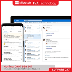 Microsoft 365 Business Basic - Gói 12 Tháng, Email Doanh Nghiệp, Lưu Trữ Đám Mây