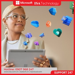 Microsoft 365 Business Basic - Gói 12 Tháng, Email Doanh Nghiệp, Lưu Trữ Đám Mây