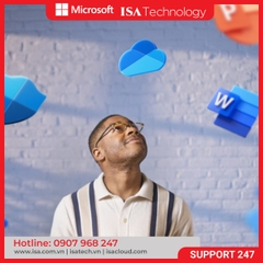 Microsoft 365 Business Basic - Gói 12 Tháng, Email Doanh Nghiệp, Lưu Trữ Đám Mây