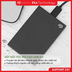 Ổ cứng di động HDD Seagate One Touch 1TB/2TB STKY1000400 hỗ trợ Windows Mac hàng chính hãng