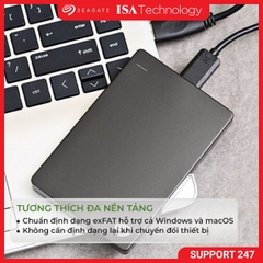 Ổ cứng di động HDD Seagate One Touch 1TB/2TB STKY1000400 hỗ trợ Windows Mac hàng chính hãng