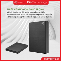 Ổ cứng di động HDD Seagate One Touch 1TB/2TB STKY1000400 hỗ trợ Windows Mac hàng chính hãng