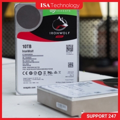 Ổ cứng HDD NAS Seagate IronWolf 10TB – 3.5 inch, 7200 RPM, SATA, 256MB Cache, Chuyên dụng cho NAS
