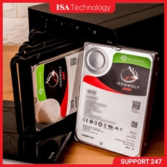 Ổ cứng HDD NAS Seagate IronWolf 8TB – 3.5 inch, 7200 RPM, SATA, 256MB Cache, Chuyên dụng cho NAS