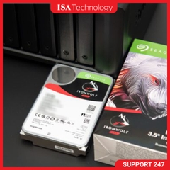 Ổ cứng HDD NAS Seagate IronWolf 8TB – 3.5 inch, 7200 RPM, SATA, 256MB Cache, Chuyên dụng cho NAS