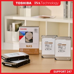 Ổ cứng HDD Toshiba N300 8TB – 3.5 inch, SATA, 7200 RPM, 256 MB Cache, NAS, hỗ trợ RAID